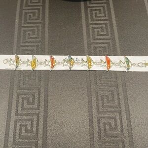 👋 3/$15 FASHION JEWELRY FISH BRACELET NWT